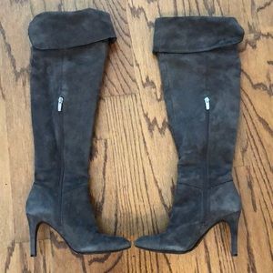 Over the Knee Suede Boots